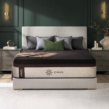Load image into Gallery viewer, Zinus Lumbar+ Premium Memory Foam Mattress – 14 Inch, Queen, Lumbar Support, Targeted Pressure Relief, Cooling Gel & Green Tea, Fiberglass Free, Medium Firm, CertiPUR-US & OEKO-TEX Certified