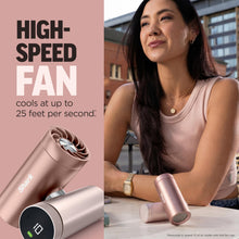 Load image into Gallery viewer, Shark ChillPill – The Only 3-in-1 Personal Cooling System with Fan, InstaChill Cooling Plate & Dry-Touch Mist – Portable, Handheld, Drops Skin Temp Up to 16°F, 10 Speeds, Haze, FA022LV