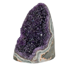 Load image into Gallery viewer, EMPORION Large Natural Amethyst (12.5 lb to 15 lb) Crystal Clusters Stone from Uruguay Raw Geode Quartz - Deep Purple Color