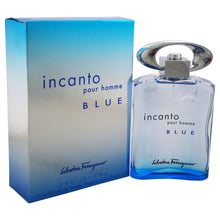 Load image into Gallery viewer, Salvatore Ferragamo Incanto Blue Cologne Eau De Toilette Spray 3.4 Ounce