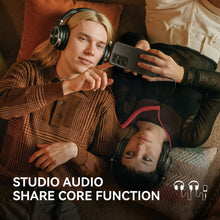 Load image into Gallery viewer, OneOdio Wired Over Ear Headphones Hi-Res Studio Monitor & Mixing DJ Stereo Headsets with 50mm Drivers and 1/4 to 3.5mm Jack for AMP Computer Recording Podcast Keyboard Guitar Laptop - Black
