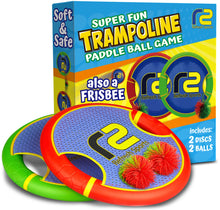 Load image into Gallery viewer, Frisbees for Kids Bouncy Paddles: Gifts for Boys & Gift Ideas for Kids 2023 - Kids Sports Gifts & Sports Games for Boys 8-12 Toss & Catch Games & Yard Toys Outdoor Games for Kids with Stringy Balls