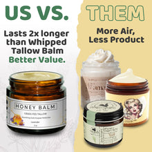 Load image into Gallery viewer, Really Good Blends Tallow and Honey Balm, Handmade, Organic Body Butter, Grass-Fed Beef Tallow for Skin, Soothing All-Natural Moisturizer | Made in USA - 2 oz (Lavender)