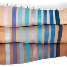 Load image into Gallery viewer, ColourPop Blue Moon Eyeshadow Palette - Monochromatic Blue Shadow Palette with Matte, Metallic and Duochrome Finishes - High-Pigment Eye Makeup with a Long-Wearing Formula (0.3 oz)