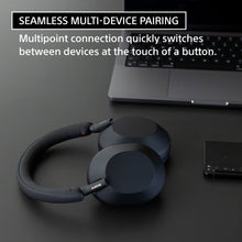 Load image into Gallery viewer, Sony WH-1000XM5 Premium Noise Canceling Headphones, Auto NC Optimizer, 30-Hour Battery, Alexa Voice Control, Black