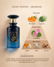 Load image into Gallery viewer, Prince Parfums Dubai – Wafa Men’s Eau de Parfum 3.4 Ounces – Bold Luxury Cologne with Mandarin, Cypress, Geranium & Musk – Citrus Freshness and Refined Woods for the Modern Man