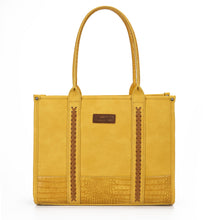 Load image into Gallery viewer, Montana West × Wrangler Tote Handbag for Women Top Handle Large Work Tote Bag WG102G-8119MST