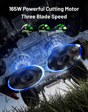 Load image into Gallery viewer, Mammotion LUBA 3 AWD 5000H Robot Lawn Mower with Garage, 1.25 Acres, 360° LiDAR+NetRTK+AI Vision, All-Wheel-Drive for 80% Slopes, 50 Multi-Zone Management, Cutting Height 2.2"-4.0"