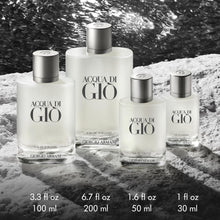 Load image into Gallery viewer, Armani beauty– Acqua di Giò – Eau de Toilette – Cologne Set for Men ($130 Value) – Full Size (1.7 Fl Oz) & Travel Size (0.5 Fl Oz)