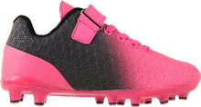 Load image into Gallery viewer, BomKinta Kid's FG Soccer Cleats Athletic Outdoor Soccer Shoes Rose Size 13 M US Little Kid