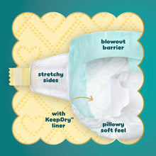 Load image into Gallery viewer, Pampers Swaddlers Diapers, Size 5 (20-37 lbs), 132 Count, Hypoallergenic, Absorbent, Keeps Baby Dry and Comfortable, Skin Safe Disposable Baby Diaper