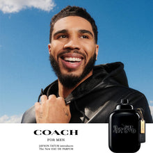 Load image into Gallery viewer, Coach - for Men Eau de Parfum - Men's Fragrance - Woody & Spicy - With notes of Bergamot Oil, Cedarwood & Vetiver - 1.3 Fl Oz