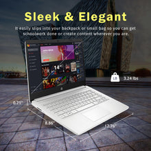 Load image into Gallery viewer, HP Stream 14" HD BrightView Laptop, Intel Celeron N150, 16GB RAM, 288GB Storage (128GB UFS + 160GB Docking Station Set), Intel UHD Graphics, 720p Webcam, Wi-Fi, 1 Year Office 365, Win 11 S, Silver