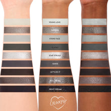 Load image into Gallery viewer, ColourPop Blowin' Smoke Eyeshadow Palette - Silver & Smokey Eye Eyeshadow Palette with Metallic & Matte Finishes - High-Pigment Eye Makeup with Long-Wearing Formula (0.3 oz)