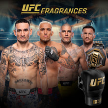 Load image into Gallery viewer, UFC Takedown - Cologne for Men - Long Lasting Marine Amber Scent - Perfume for Men with Mint Pepper Patchouli Notes in UFC Glove Bottle - 3.4 oz.