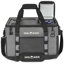Load image into Gallery viewer, INSMEER Soft Cooler Bag with Hard Shell & 2 Cup Holders, Portable 40L/70 Cans Collapsible Cooler Bags Insulated with Leakproof for Travel, ice chests and Cooler Lunch Box for Beach Camping Picnic