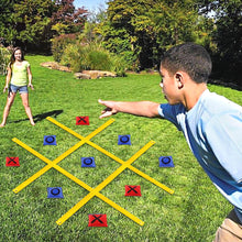 Load image into Gallery viewer, VANPET Giant Tic Tac Toe Bean Bag Toss Games for Kids Adults Family, Large Outside Lawn Yard Backyard Carnival Field Day Game, Beach Picnic Camping Birthday Party Family Reunion Games (Standard)