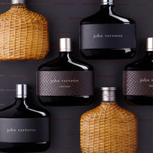 Load image into Gallery viewer, John Varvatos Men's Cologne, Vintage Eau de Toilette EDT Spray, Aromatic Chypre Scent with Notes of Quince Paste, Patchouli & Tobacco Leaf, 4.2 fl oz