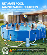 Load image into Gallery viewer, KimFilter Pro Series 1000 GPH Above Ground Pool Filter Pump, Powerful Pool Cartridge Filter Pump, Water Circulation and Filtration System -Improved Water Clean & Clarity, Pools Pumps Above Ground-Blue