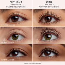 Load image into Gallery viewer, Lancôme Lash Idôle Flutter Extension Lash-Lengthening Mascara - Black Mascara for Instant Lash Extension Look - Clump & Flake Resistant Up To 24H Wear - Black