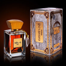 Load image into Gallery viewer, ARABIYAT Khashab & Oud Unisex Eau de Parfum – 100ml, Amber & Cedarwood Fragrance for Men and Women, Luxury (White)