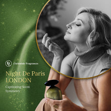 Load image into Gallery viewer, L'Orientale Fragrances Night De Paris London 100ml / 3.3oz - Oil-Based Perfumes for Women & Men, Unisex Amber Spicy Eau de Parfum - Long-Lasting Up to 24 Hours, Ideal for All Seasons
