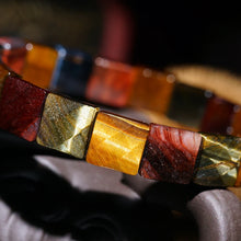 Load image into Gallery viewer, BOEYCJR Colorful Tiger Eyes Natural Stone Beads Bangles & Bracelets Handmade Jewelry Energy Bracelet for Women or Men