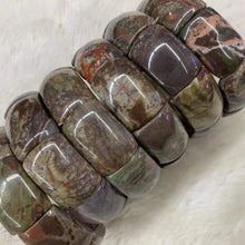 Load image into Gallery viewer, Natural Rainforest Agate Beads Bracelet Natural Gemstone Jewelry Bangle For Woman For Man Wholesale