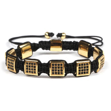 Load image into Gallery viewer, Charms Bracelet Men Jewelry Braiding Macrame Bracelets Pulseira Masculina Gift Erkek bileklik