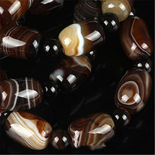 Load image into Gallery viewer, Natural Brazilian Silk Wrapped Agate Bucket Bead Bracelet Men's and Women's Lutong National Style Bracelet