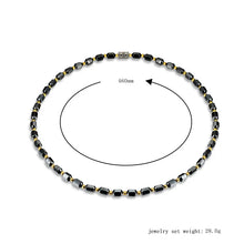 Load image into Gallery viewer, 460mm Black Hematite Necklace Men Women Metal Neck Jewelry Health Magnetic Therapy Weight Loss Black Hematite Necklace Jewelry