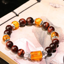 Load image into Gallery viewer, BOEYCJR The God of wealth Tiger Eyes Stone Beads Bangles & Bracelets Jewelry Lucky Energy Couple Bracelet for Women or Men