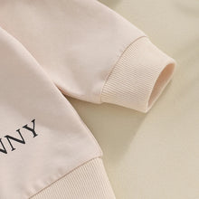 Load image into Gallery viewer, 2023-11-04 Lioraitiin 0-3Y Toddler Baby Boy Girl Easter Outfit Crewneck Sweatshirt Letter Long Sleeve Pullover Spring Shirt Tops