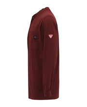 Load image into Gallery viewer, TICOMELA FR Shirts 5.5oz Light Weight for Summer Henly Shirts Flame Resistant Khaki Shirt Men's Fire Retardant Shirt