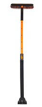 Load image into Gallery viewer, BIRDROCK HOME Snow Moover Extendable 50" Car Brush and Ice Scraper with Foam Grip - Auto Snow Removal - Car Truck SUV Windshield - Heavy Duty