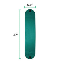 Load image into Gallery viewer, Jungle Gym Kingdom Outdoor Swing Seat Replacement - Pack of 1 Replacement Swings for Swingsets for Outside with Plastic Coated Chains and 2 Hooks, Playground Accessories, Green