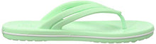Load image into Gallery viewer, Crocs Women's Crocband Flip Flop | Slip On Water Shoes | Casual Summer Sandal, Neo Mint, 7 M US