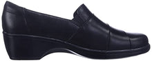 Load image into Gallery viewer, Clarks Women's May Marigold Slip-On Loafer, Black Leather, 8 M US