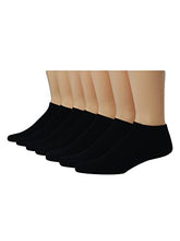 Load image into Gallery viewer, Hanes Mens X-Temp Cushioned No Show Socks 12-Pair Pack, Available in Big & Tall