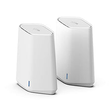 Load image into Gallery viewer, NETGEAR Orbi Pro WiFi 6 Mini Mesh System (SXK30) | Router with 1 Satellite Extender for Business or Home | VLAN, QoS | Coverage up to 4,000 sq. ft., 40 Devices | AX1800 802.11 AX (up to 1.8Gbps)