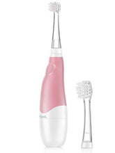 Load image into Gallery viewer, Papablic BabyHandy 2-Stage Sonic Electric Toothbrush for Babies and Toddlers Ages 0-3 Years, Pink