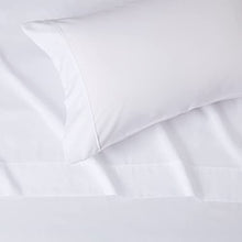 Load image into Gallery viewer, Amazon Basics Lightweight Super Soft Easy Care Microfiber Bed Sheet Set with 14-Inch Deep Pockets - Twin, Bright White