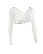 Load image into Gallery viewer, Sleevey Wonders Women's Basic Long Slip-on Mesh Sleeves XS Bone