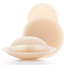 Load image into Gallery viewer, Nippies Nipple Covers for Women - Added Lift Adhesive Silicone Nipple Pasties - Reusable Sticky Breast Covers - Caramel, 1.5
