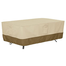 Load image into Gallery viewer, Classic Accessories Veranda Water-Resistant 72 Inch Rectangular/Oval Patio Table Cover
