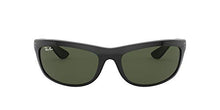 Load image into Gallery viewer, Ray-Ban Men's RB4089 Balorama Rectangular Sunglasses, Black/Green, 62 mm