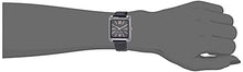 Load image into Gallery viewer, Nine West Women Japanese Quartz Dress Watch with Faux Leather Strap, Black, 18 (Model: NW/2117GYBK)