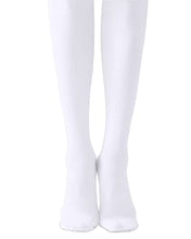 Load image into Gallery viewer, STELLE Girls' Ultra Soft Pro Dance Tight/Ballet Footed Tight (Toddler/Little Kid/Big Kid), White, XXS
