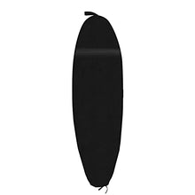 Load image into Gallery viewer, ikasus Surfboard Sock Cover Surfboard Protective Case with Drawstring Sealing Waterproof Dust Proof Storage Bag Surf board Lightweight Board Bag Surfing Board Accessories Black 180cmx50cm