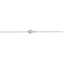 Load image into Gallery viewer, Kooljewelry Solid 10k White Gold Dainty Rope Chain Necklace (0.7 mm, 20 inch)